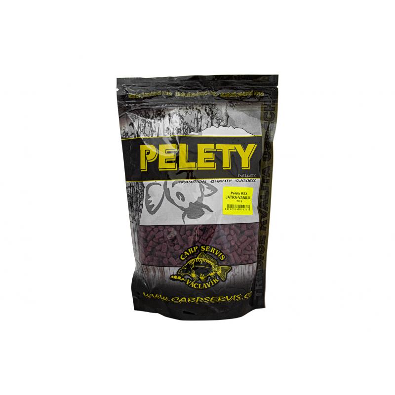 Václavík PELETY RSX - 800 G/JÁTRA-VANILKA/FIALOVÁ
