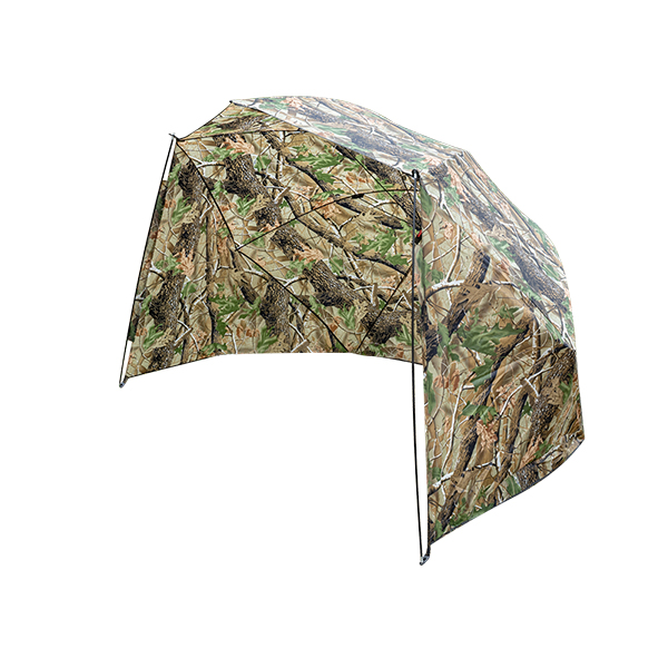 OUTDOOR SLUNEČNÍK S BOČNICÍ MASKÁČOVÝ