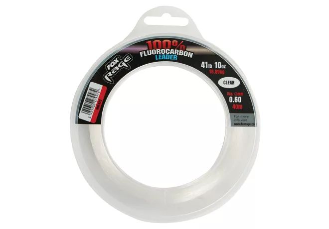 Fox Rage Šokový vlasec Fluorocarbon Leader 0,60mm