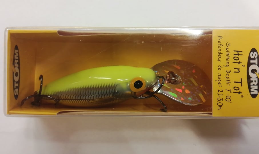 STORM Wobler Met. Silver/Chart 7cm
