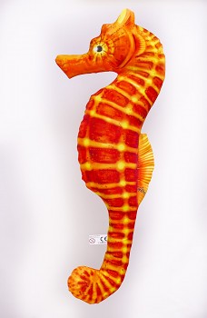 Polštářek Mořský koník Červený - 60 cm polštářek