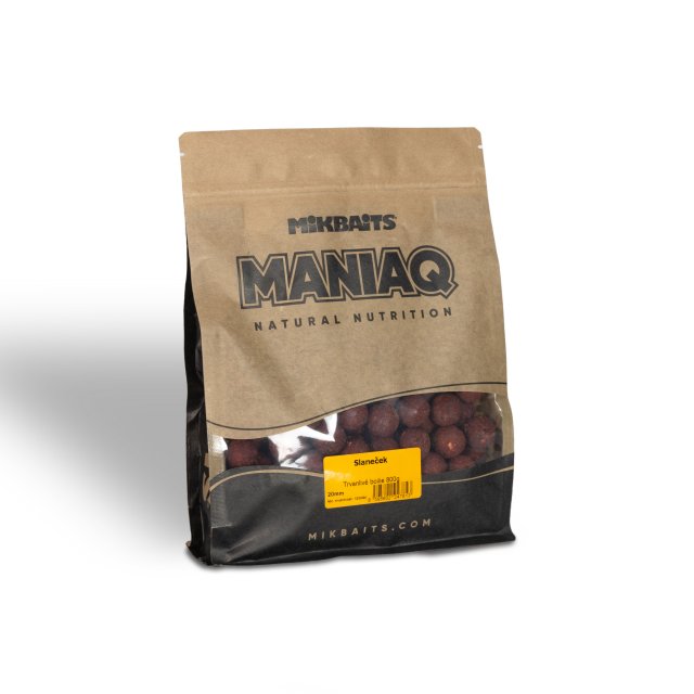 Mikbaits ManiaQ boilie 800g 24mm - SLANEČEK