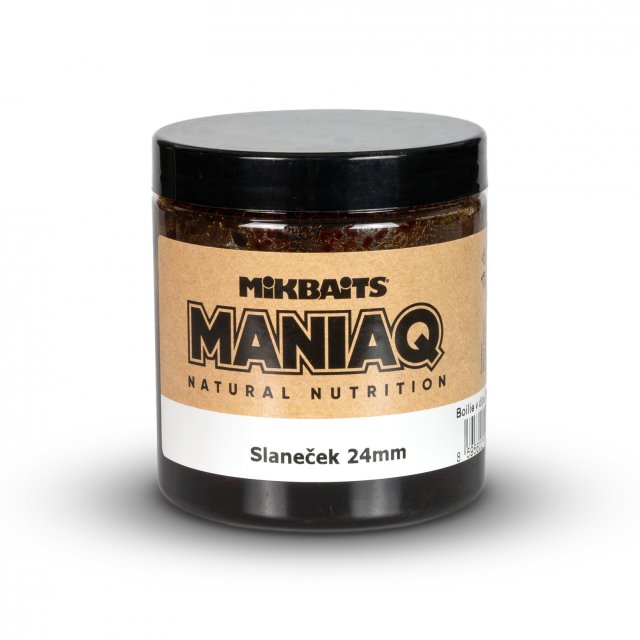 Mikbaits ManiaQ boilie v dipu 250ml 20mm - SLANEČEK