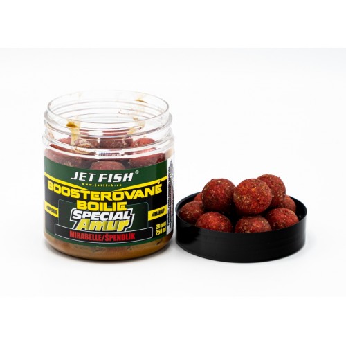Jet Fish Boosterované Boilie Special Amur 250ml 20mm - MIRABELLE/ŠPENDLÍK