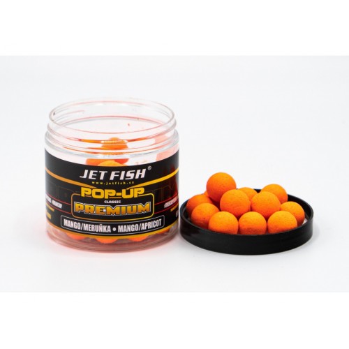 Jet FIsh Premium Classic Boilie Pop-up 16mm - MANGO/MERUŇKA