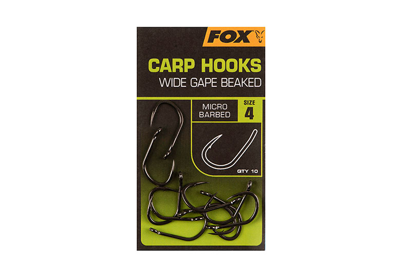 Fox International Háčky Carp Hooks Wide Gape vel. 2