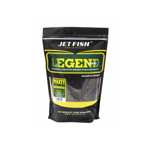 Jet Fish Legend Range - Pelety 1kg - 4mm - ANČOVIČKA