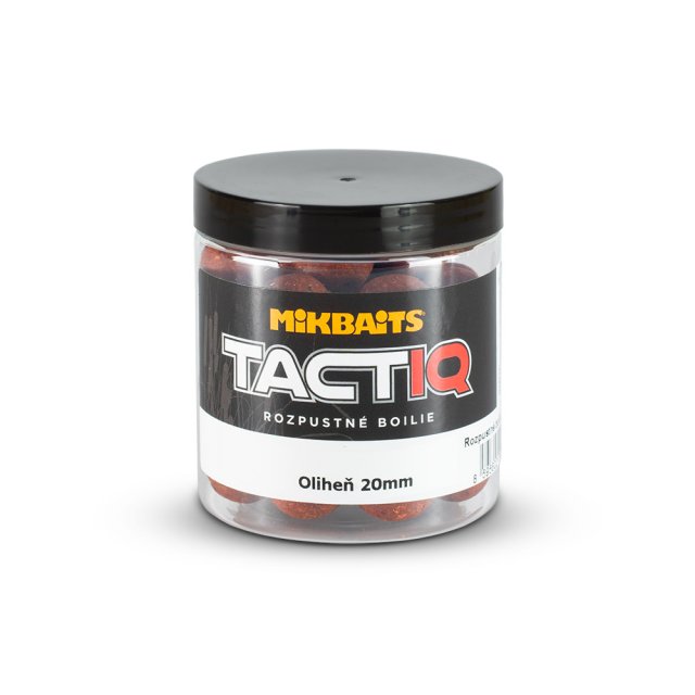 Mikbaits TactiQ rozpustné boilie 250ml - Oliheň 20mm
