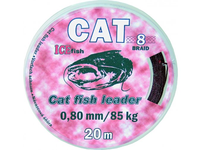 CAT 20M Pletená šňůra 20m 1mm 105kg