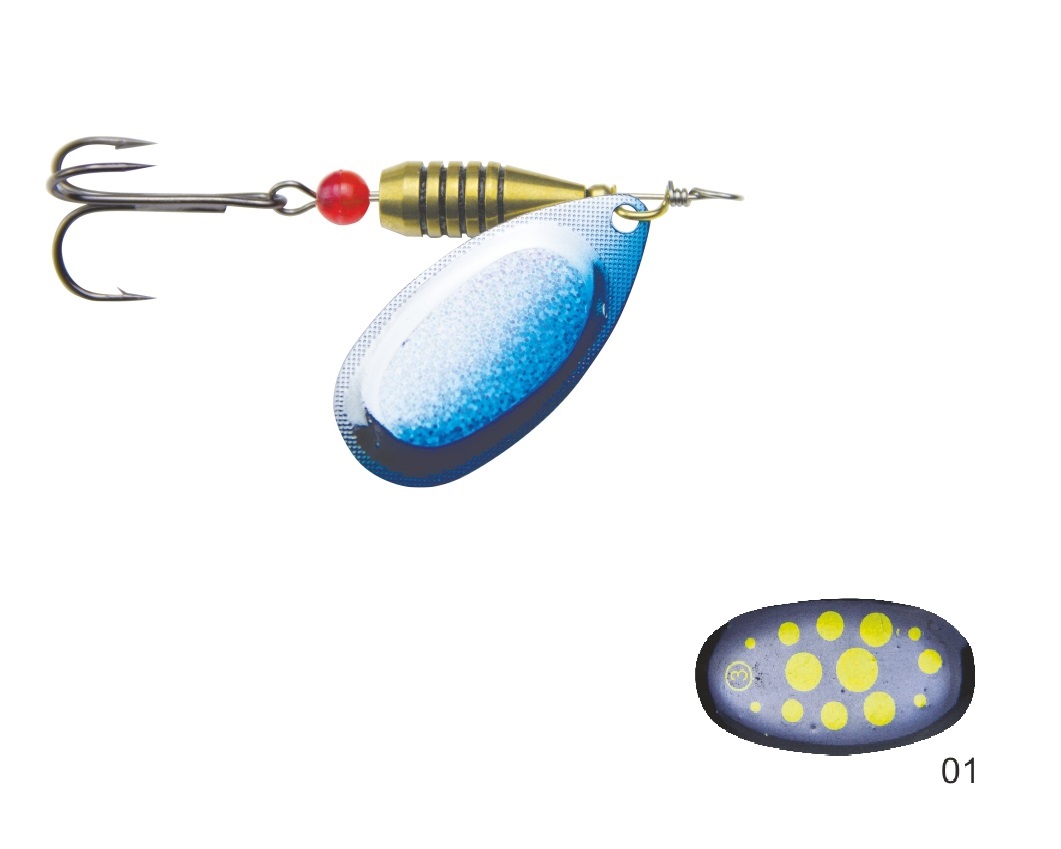 Mistrall rotační třpytka SPERSO vel. 3, 6g, barva 07