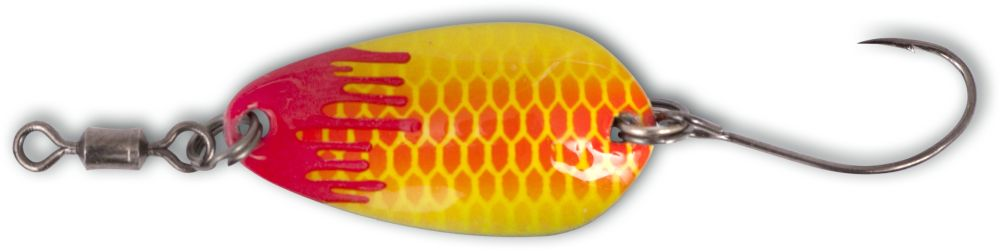 Magic Trout Plandavka 2G 2,5CM ČERVENÁ/ŽLUTÁ BLOODY LOONY SPOON 1KS