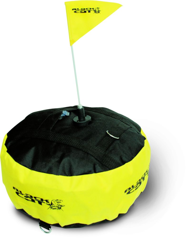 BLACK CAT MARKER BUOY ČERNÁ