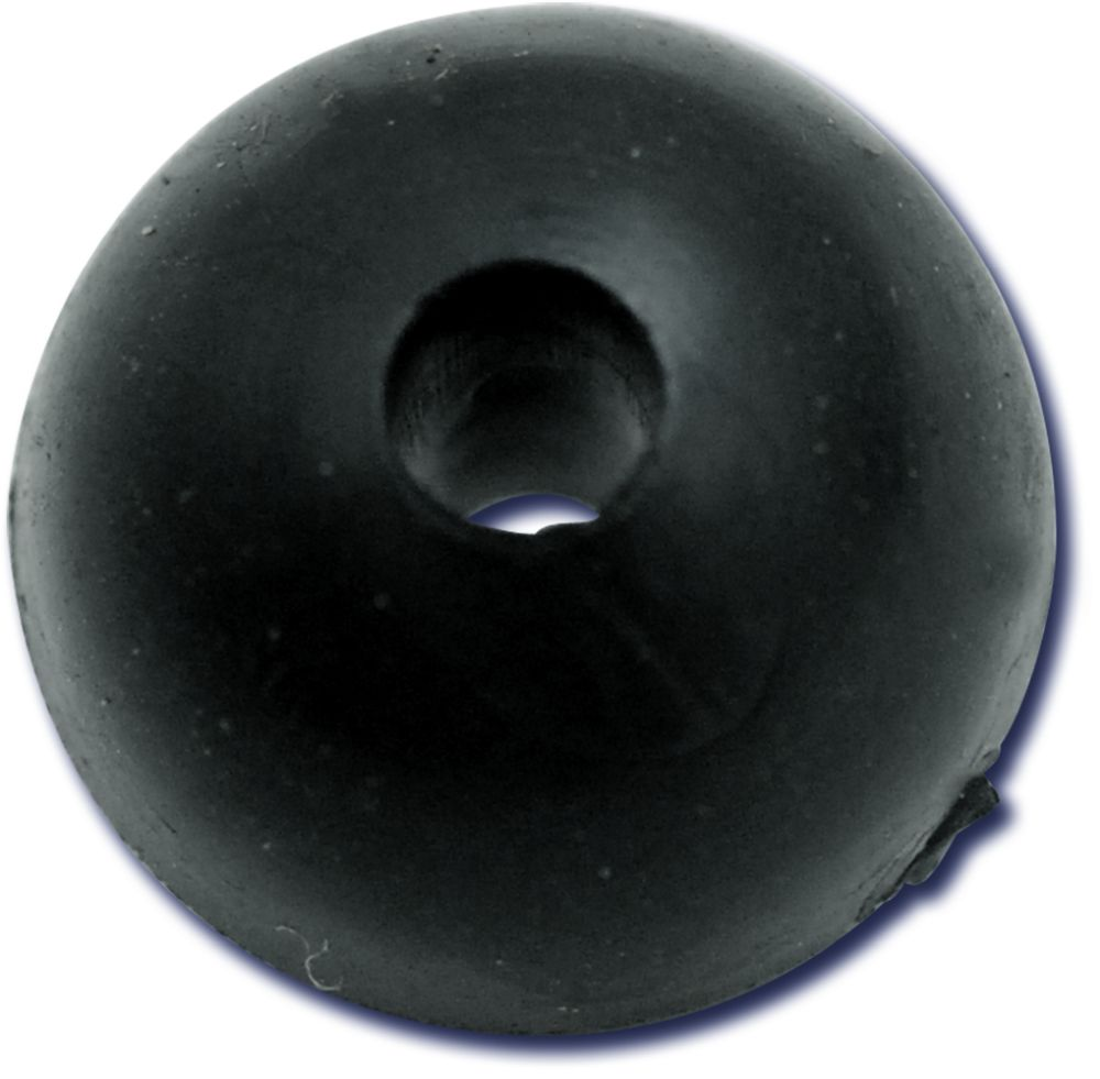 BLACK CAT RUBBER SHOCK BEAD 10 KUSŮ ?10MM