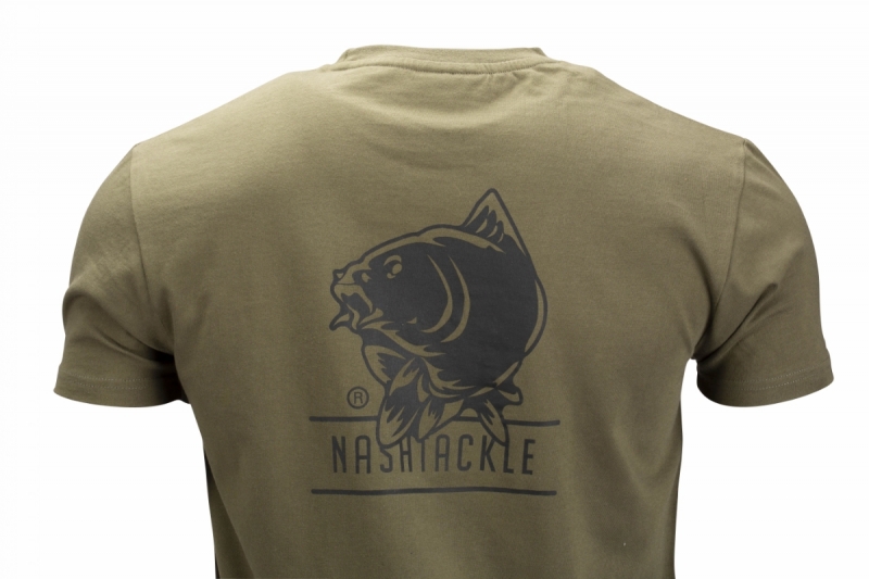Nash Triko Tackle T-Shirt Green 10-12 let