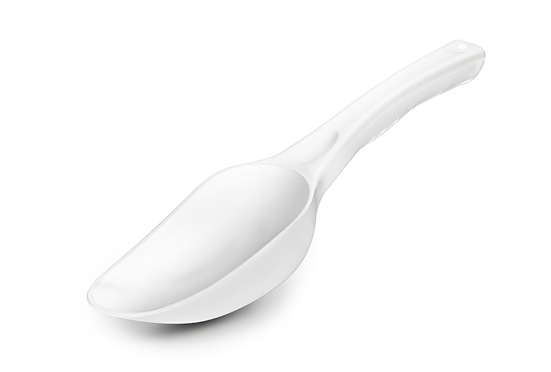 Spomb Zakrmovací Lopatka Scoop Bílá