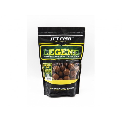 Jet Fish Legend Range boilie 1kg - 30mm - CHILLI TUNA - CHILLI