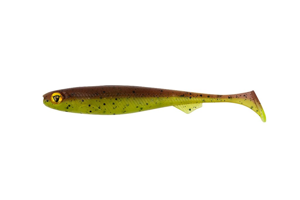 Fox Rage Gumová nástraha Slick Shad UV Green Pumpkin 7cm 5ks