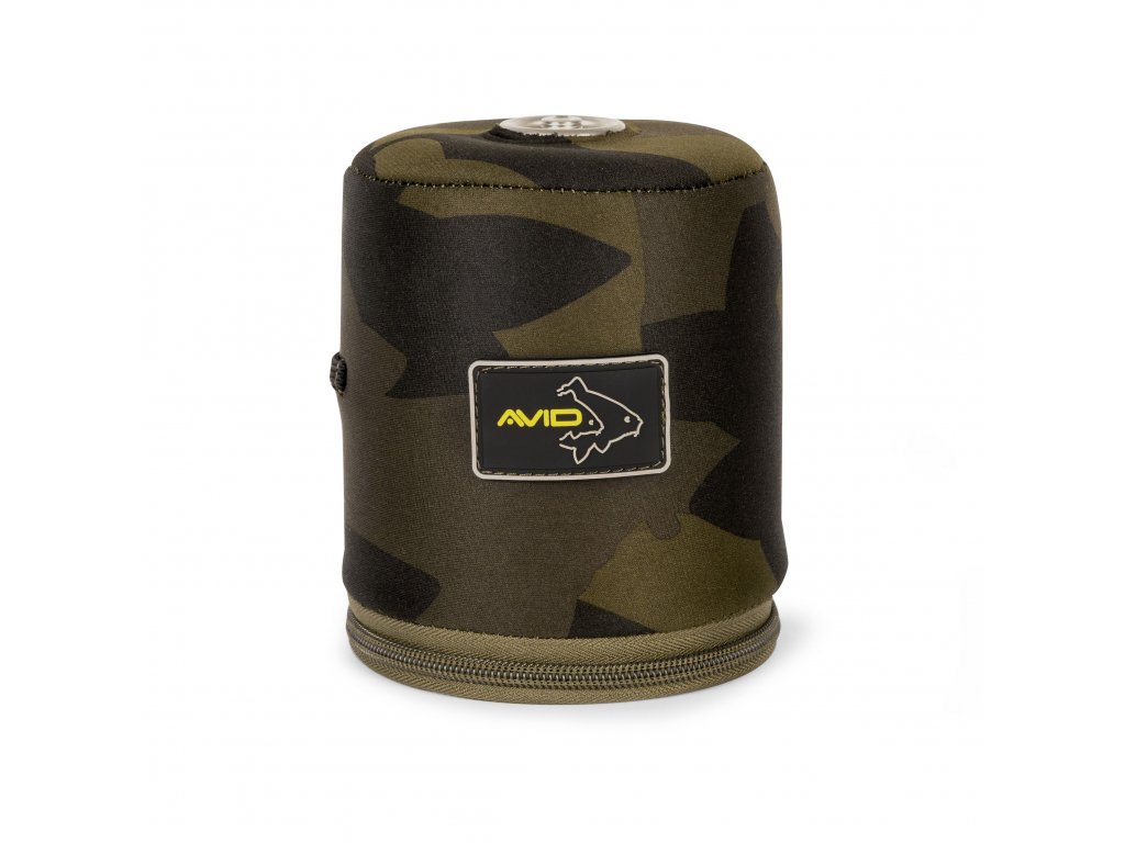Avid Carp Camo Neoprene Gas Canister Holder