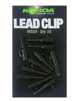 Korda Závěsky Safe Zone Lead Clip Weed