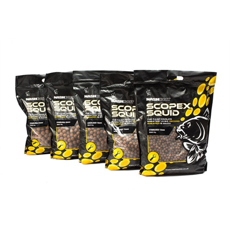 Nash SCOPEX SQUID BOILIES 12mm 5kg