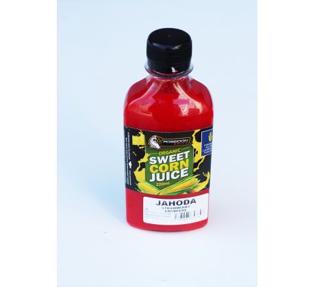Poseidon ORGANIC sweet corn juice 220ml - Jahoda
