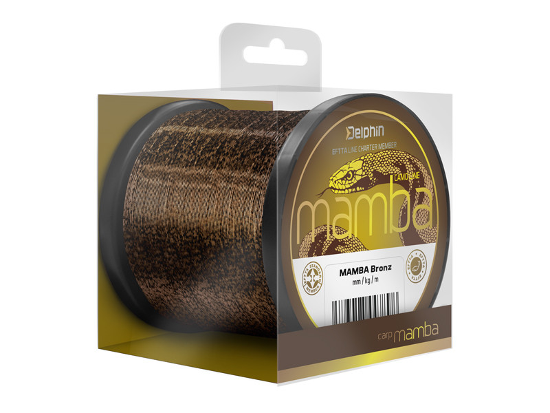 Delphin Vlasec MAMBA Carp / Bronz 0,28mm 6,1kg 300m