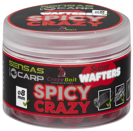 Starbaits Wafters Super Spicy Crazy (koření) 8mm 80g