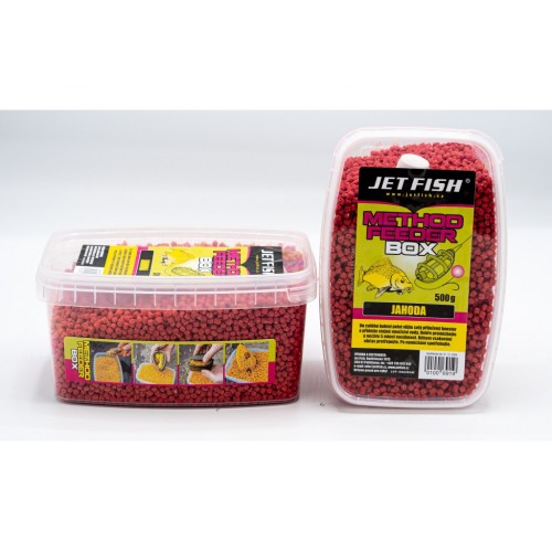 Jet FIsh Method Box 500g - Jahoda
