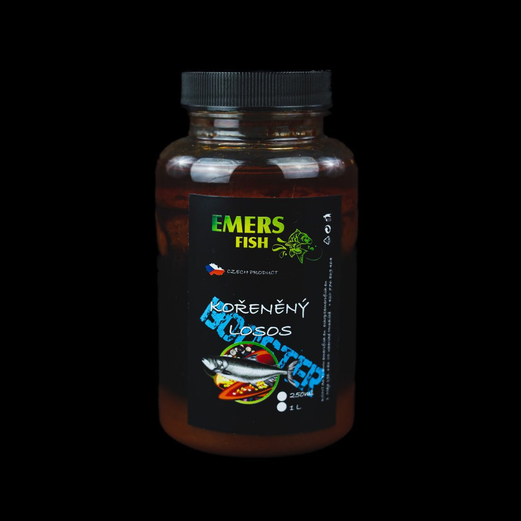 EMERS FISH Booster Kořeněný Losos 250ml