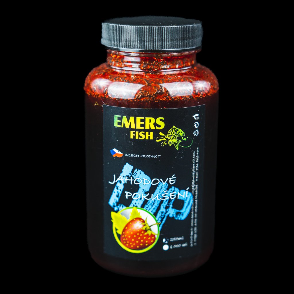 EMERS FISH DIPY Jahodové Pokušení 250ml