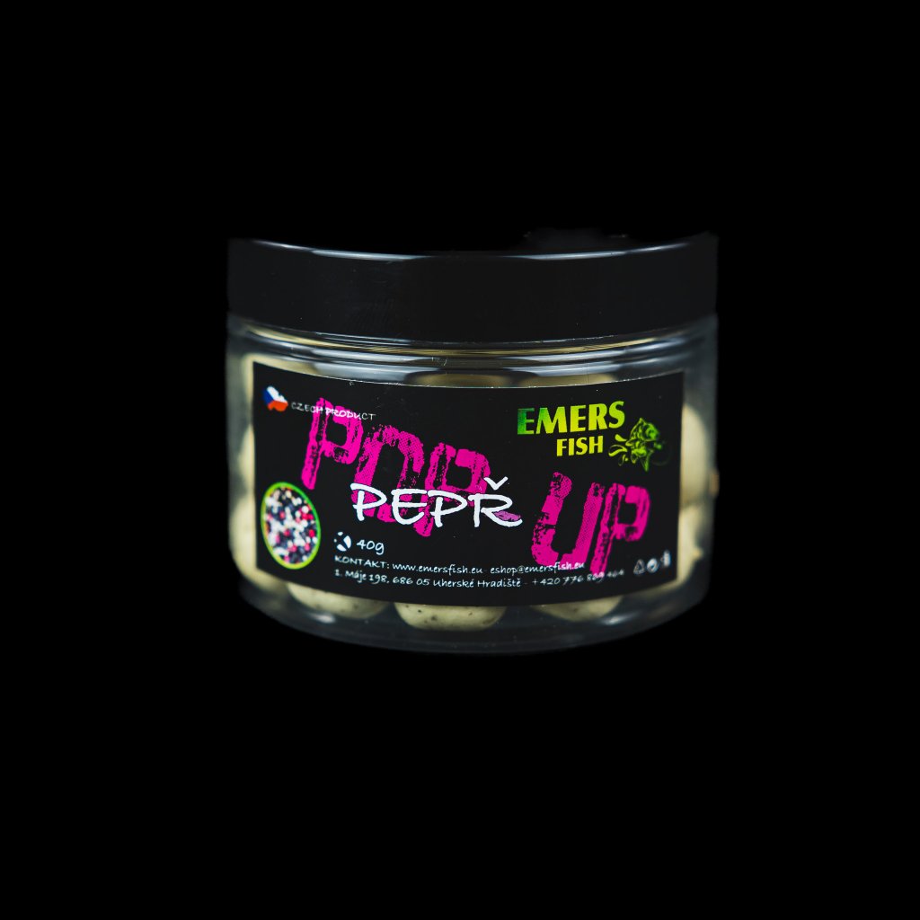 EMERS FISH Pepř POP-UP 15mm 40g