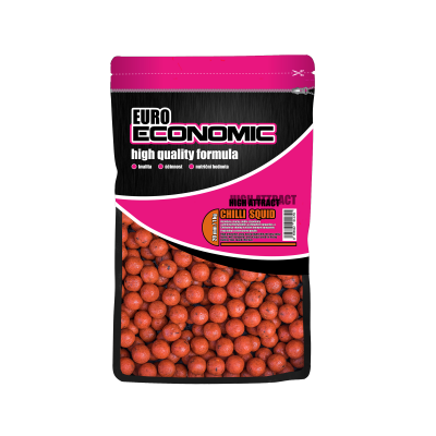 LK Baits Euro Economic Boilies Chilli Squid 1kg 20mm