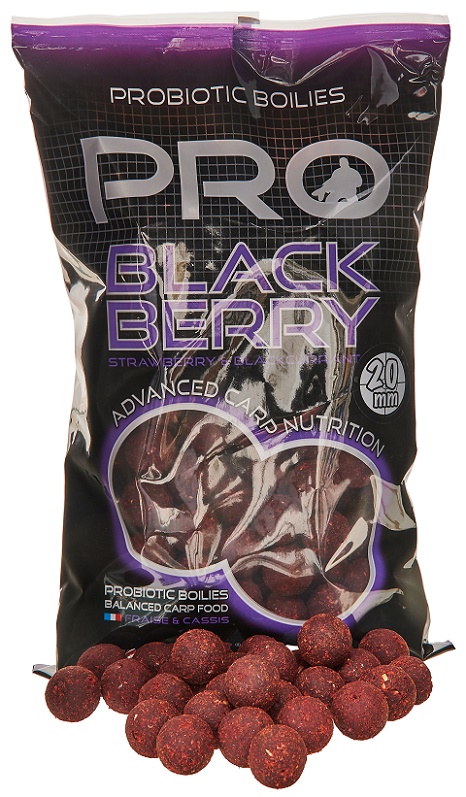 Starbaits Pro Blackberry - Boilie potápivé 1kg 20mm