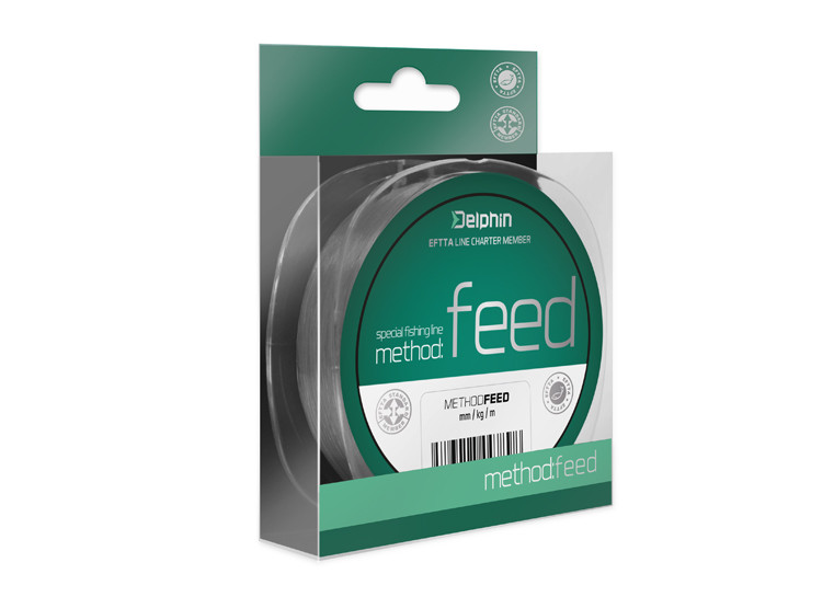 Delphin Method Feed Šedá 0,14mm 1,8kg 150m