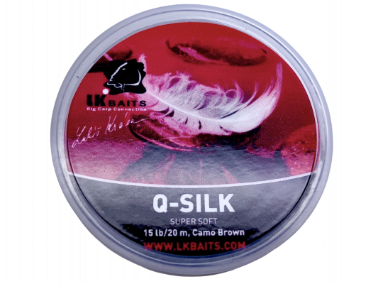 LK BAITS ŠŇŮRKA Q – SILK 25LB 20M CAMO GREEN