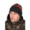 chh019 fox collection beanie black and orange main 3