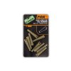 87963 fox edges slik lead clip tail rubber size 10 khaki