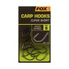 88533 fox international hacky carp hooks curve shank short vel 4