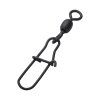 93657 stainless crane swivels with snap 2 165lb 75kg black 5pcs