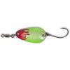 94890 magic trout plandavka 2g 2 5cm stribrna zelena bloody loony spoon 1 kus