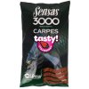 Sensas 3000 Carp Tasty Krmítková směs 1kg - Jahoda