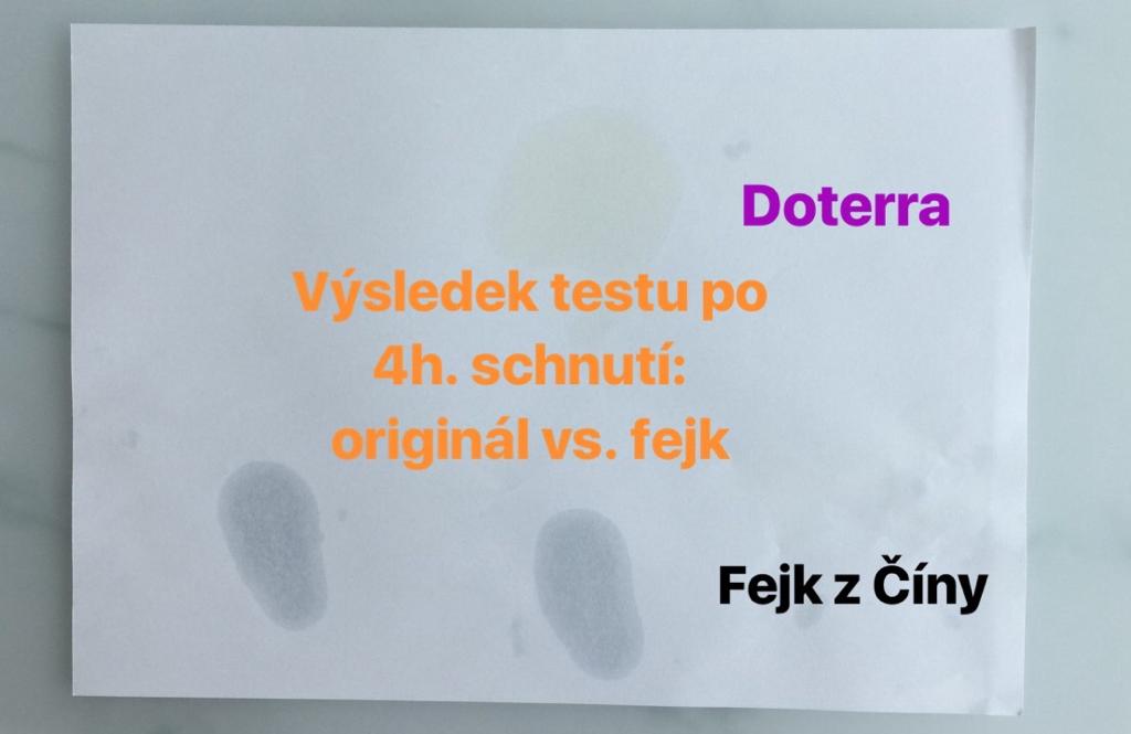 Originální oleje doTERRA x čínská verze doTERRA