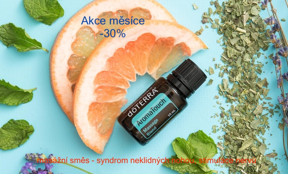 masážní směs - syndrom neklidných nohou, stimulace nervů