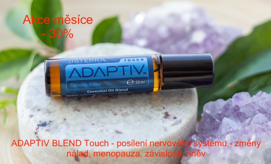 ADAPTIV BLEND Touch - posílení nervového systému - změny nálad, menopauza, závislosti, hněv