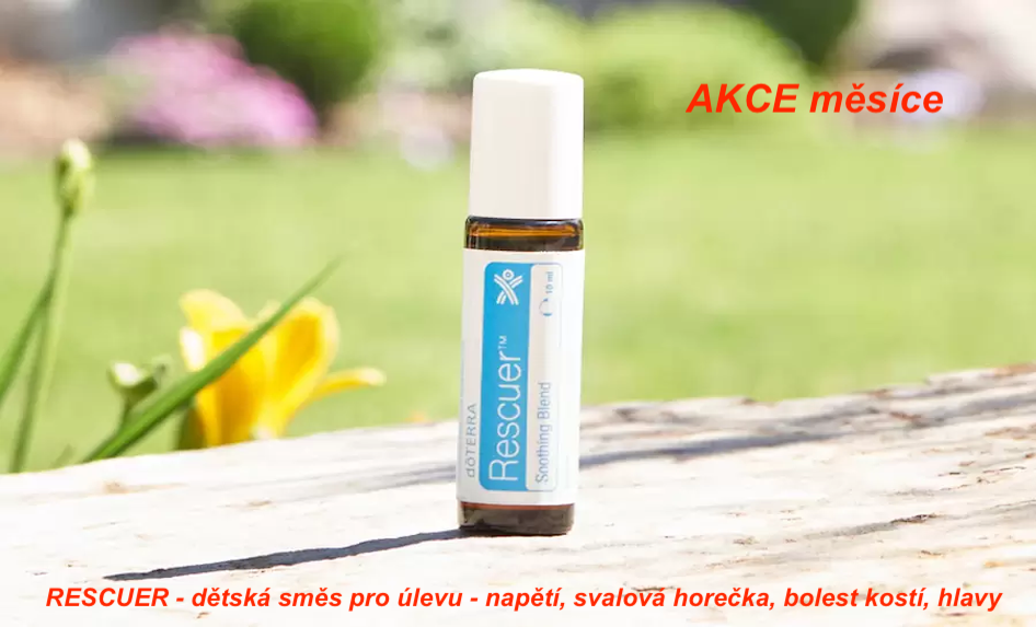 RESCUER - dětská směs pro úlevu - napětí, svalová horečka, bolest kostí, hlavy