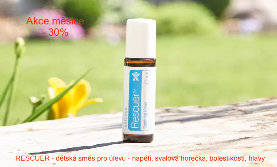 RESCUER - dětská směs pro úlevu - napětí, svalová horečka, bolest kostí, hlavy