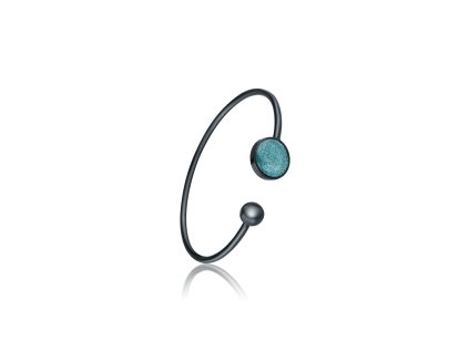 náramek s metalickými třpytky