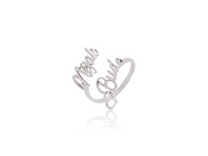 krásný prsten s názvem "nějak bude"