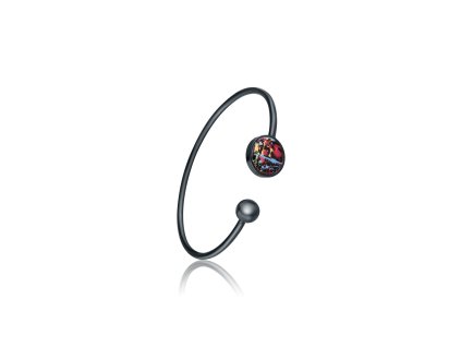 náramek s barevným akrylem