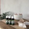Bílý set solný kámen mat (Aroma olej Meduňka s citronelou (+80Kč))